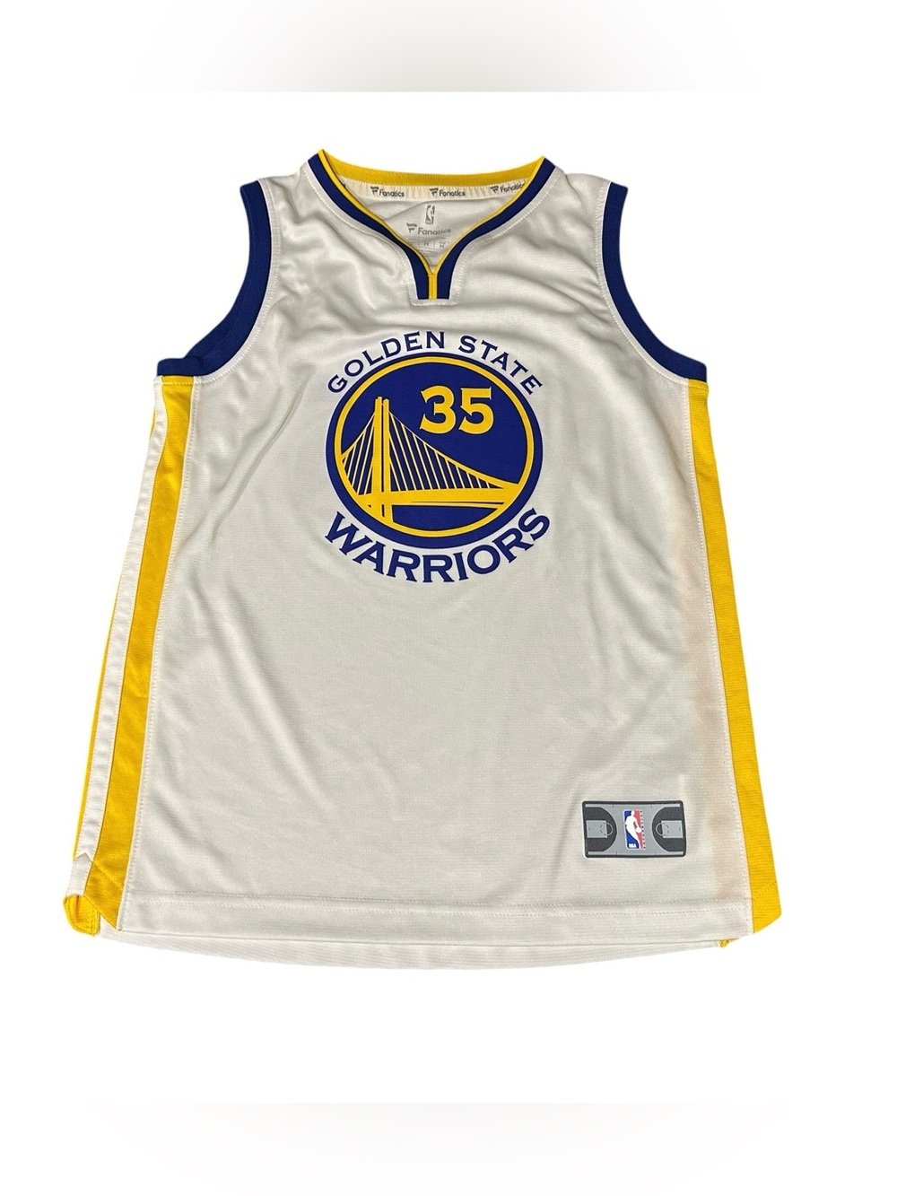 Fanatics Youth Golden State Warriors Kevin Durant Jersey‎ Sz Medium